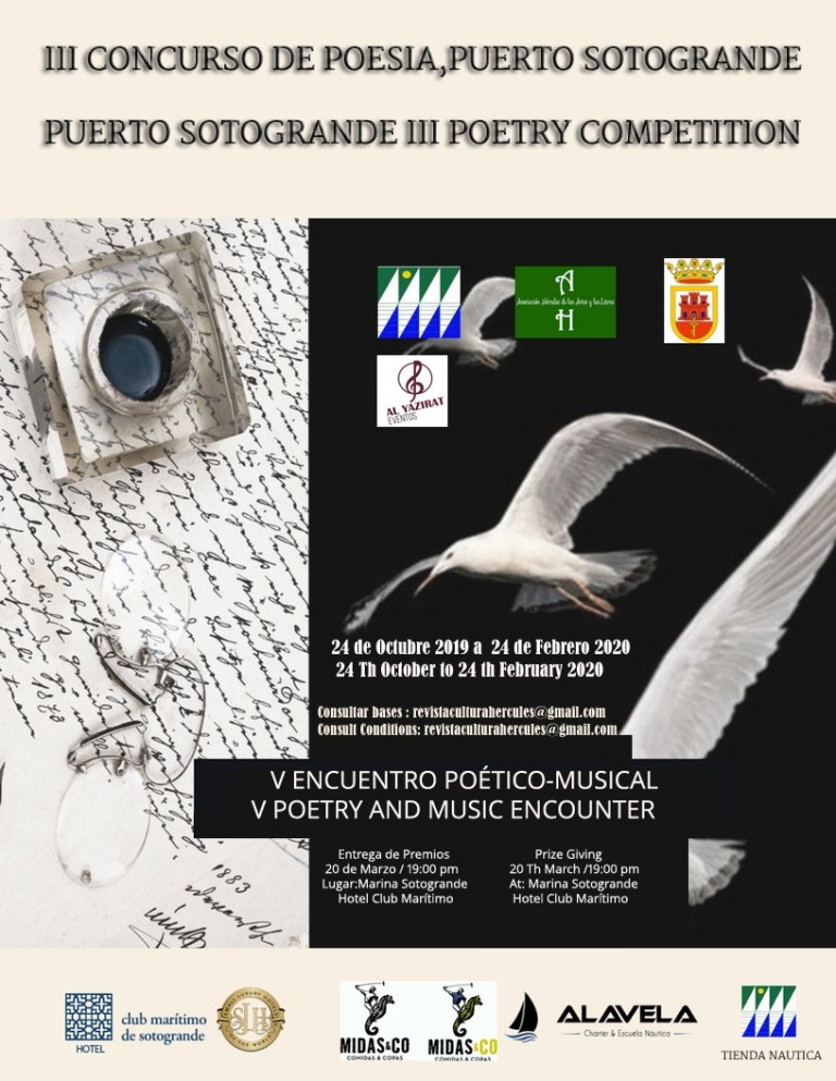 CARTEL III CONCURSO POESIA SOTOGRANDE